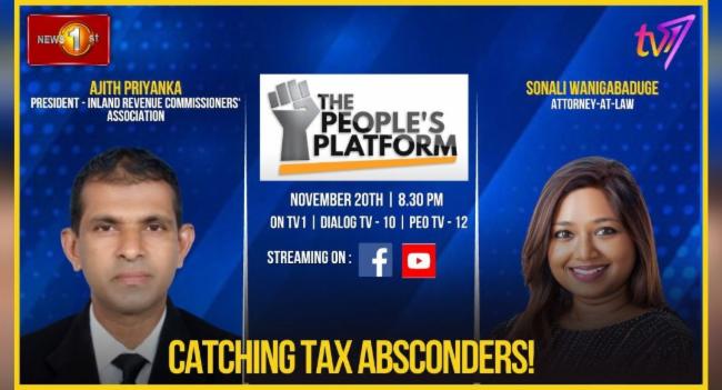 The People’s Platform | Catching tax absconders | Ajith Priyanka | 20th November 2023